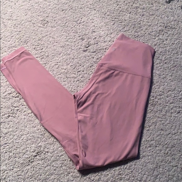 lululemon athletica Pants - Lululemon aligns 28 length pink